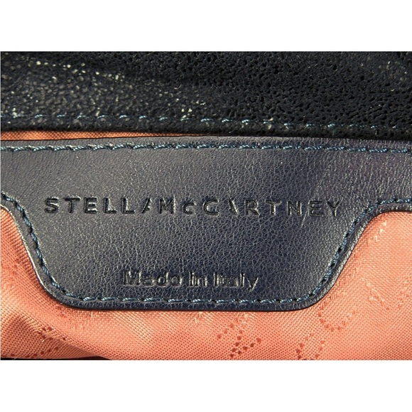 Stella McCartney Black and Gold Chain Shoulder Bag - Picture 13 of 15